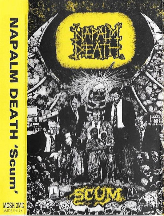 Napalm Death - Scum (40th Anniversary - Indie Exclusive Vinyl) - vinyl record cover