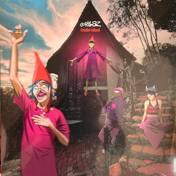 Gorillaz - Cracker Island (Standard Black Vinyl) - vinyl record cover