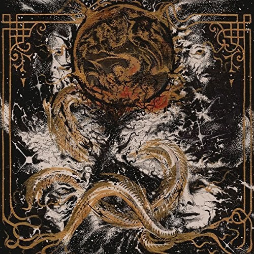 King Woman - Created in the Image of Suffering (Gold White/Black/Red Splatter)